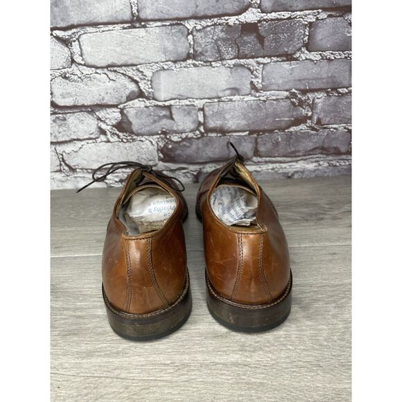 Pronto Uomo Brown Leather Split Toe Lace Oxford Dress Shoes Men Sz 10.5M US/44EU - Picture 4 of 16